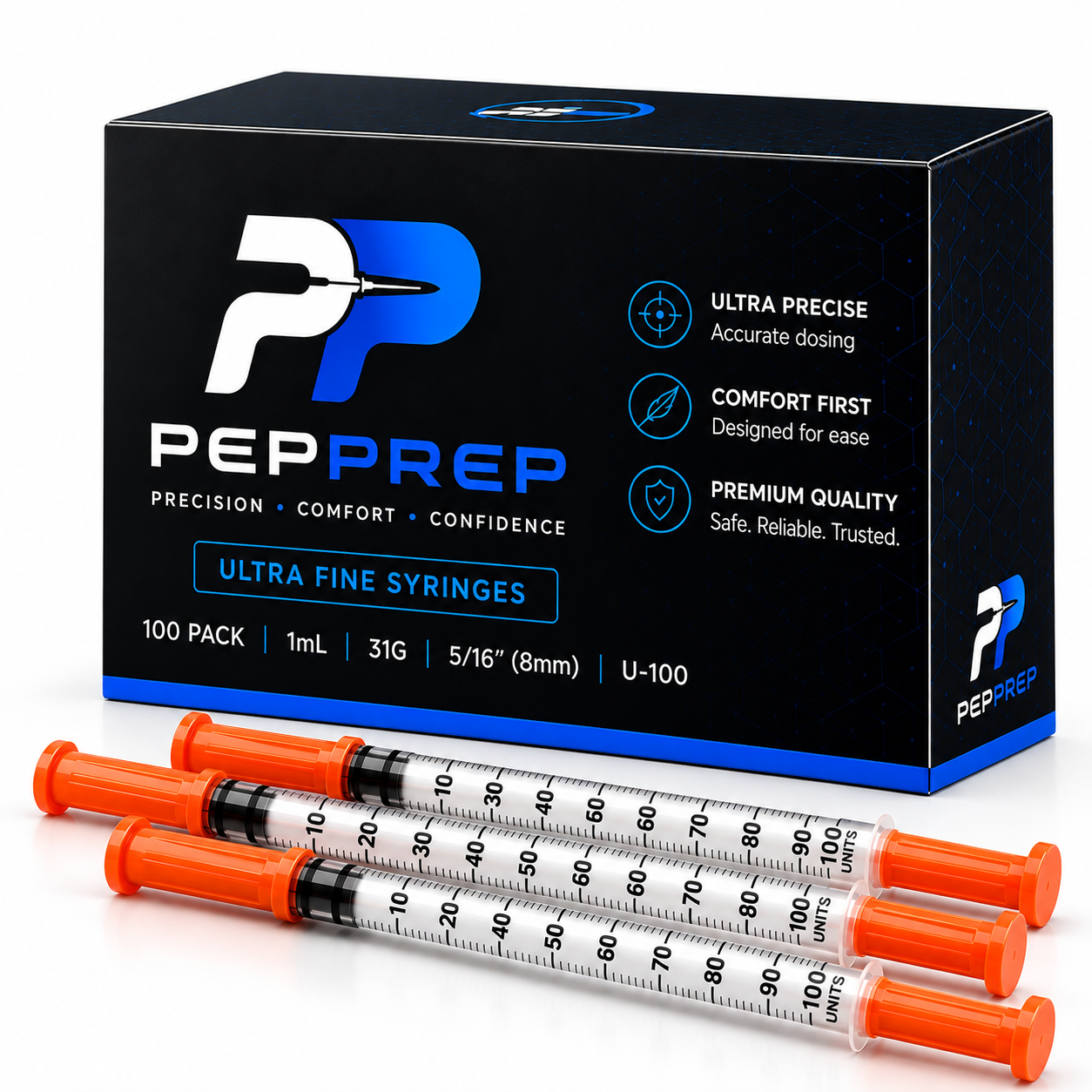 100U Ultra-Fine Syringes